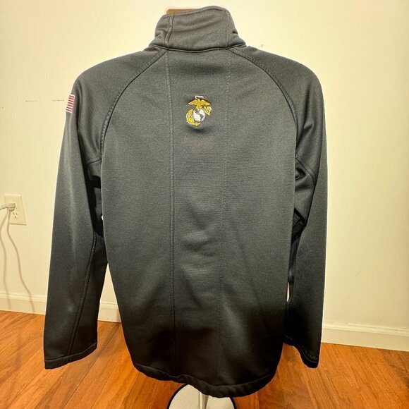Men's UnderArmour Marines Full Zipper Jacket - Size Small - Picture 2 of 8